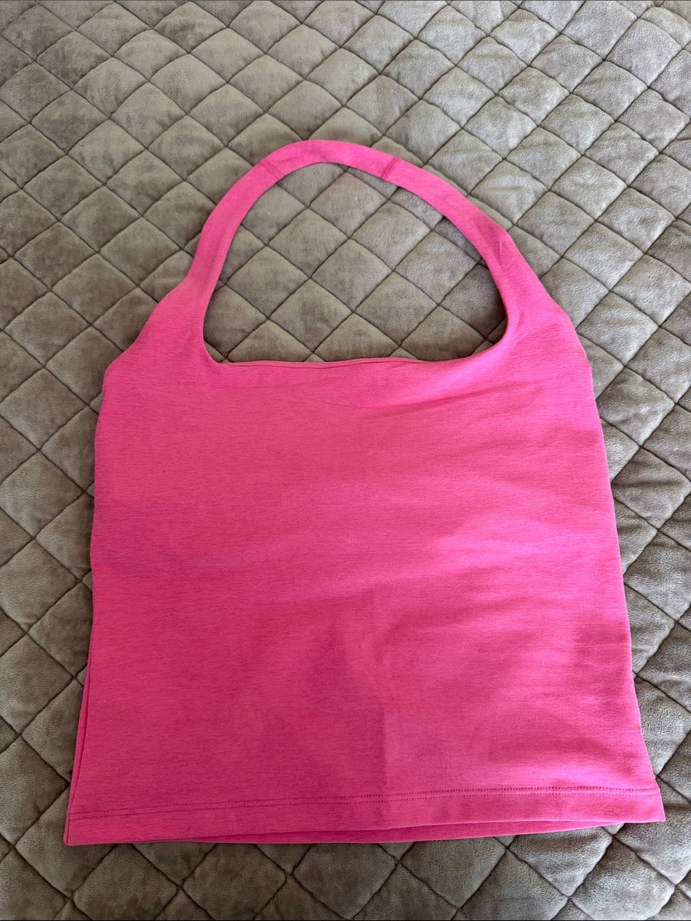Beyond Yoga Hot Pink Square Neck Camisole